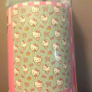 Hello Kitty Silk Touch Throw with Bows and Poodles!!! NWT